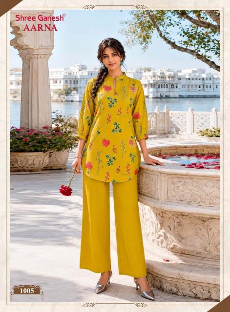 Shree ganesh aarna vol-1 coord set womens clothing wholesale